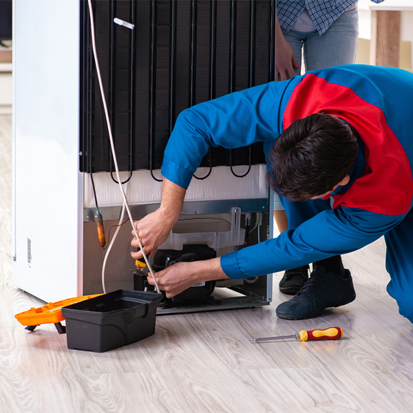 how much do you charge for refrigerator repair services in Pondsville